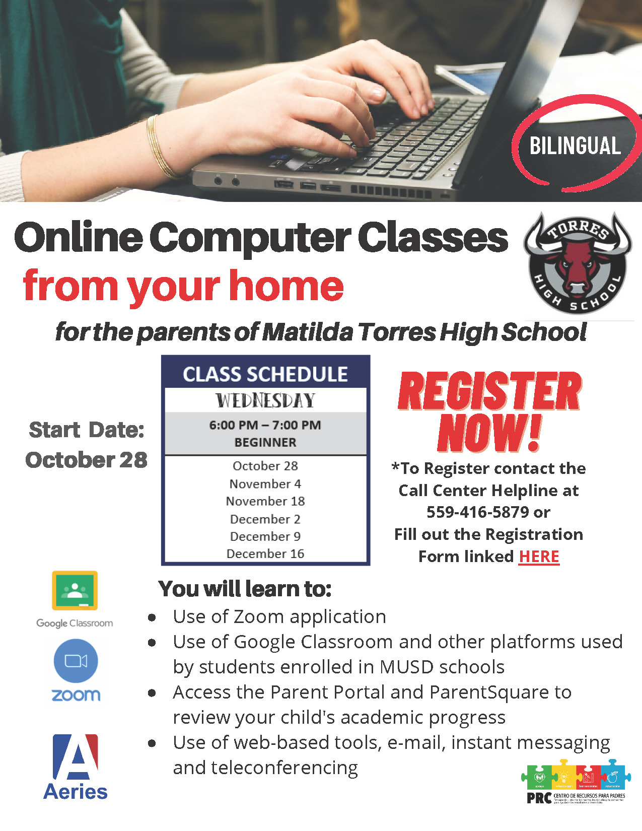 Online Computer Classes – Matilda Torres High School