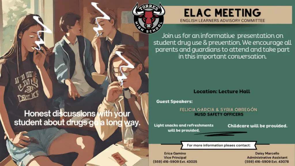 ELAC Meeting #2 2023 Flyer