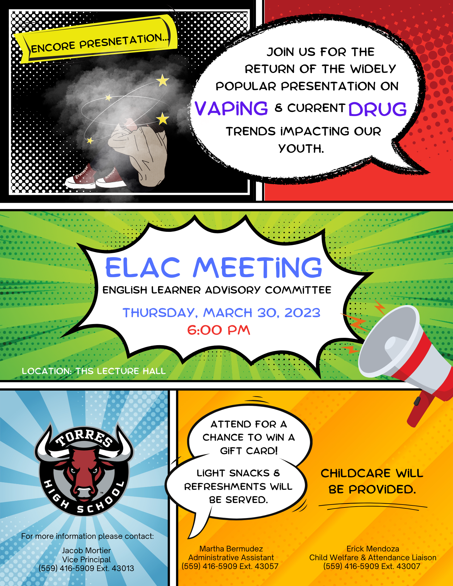 ELAC Meeting 4, 2023 Flyer