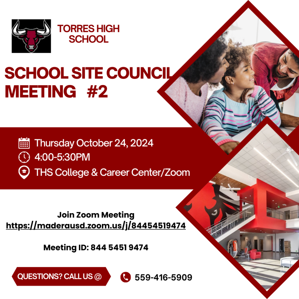 SSC Meeting #2 Flyer October 2024